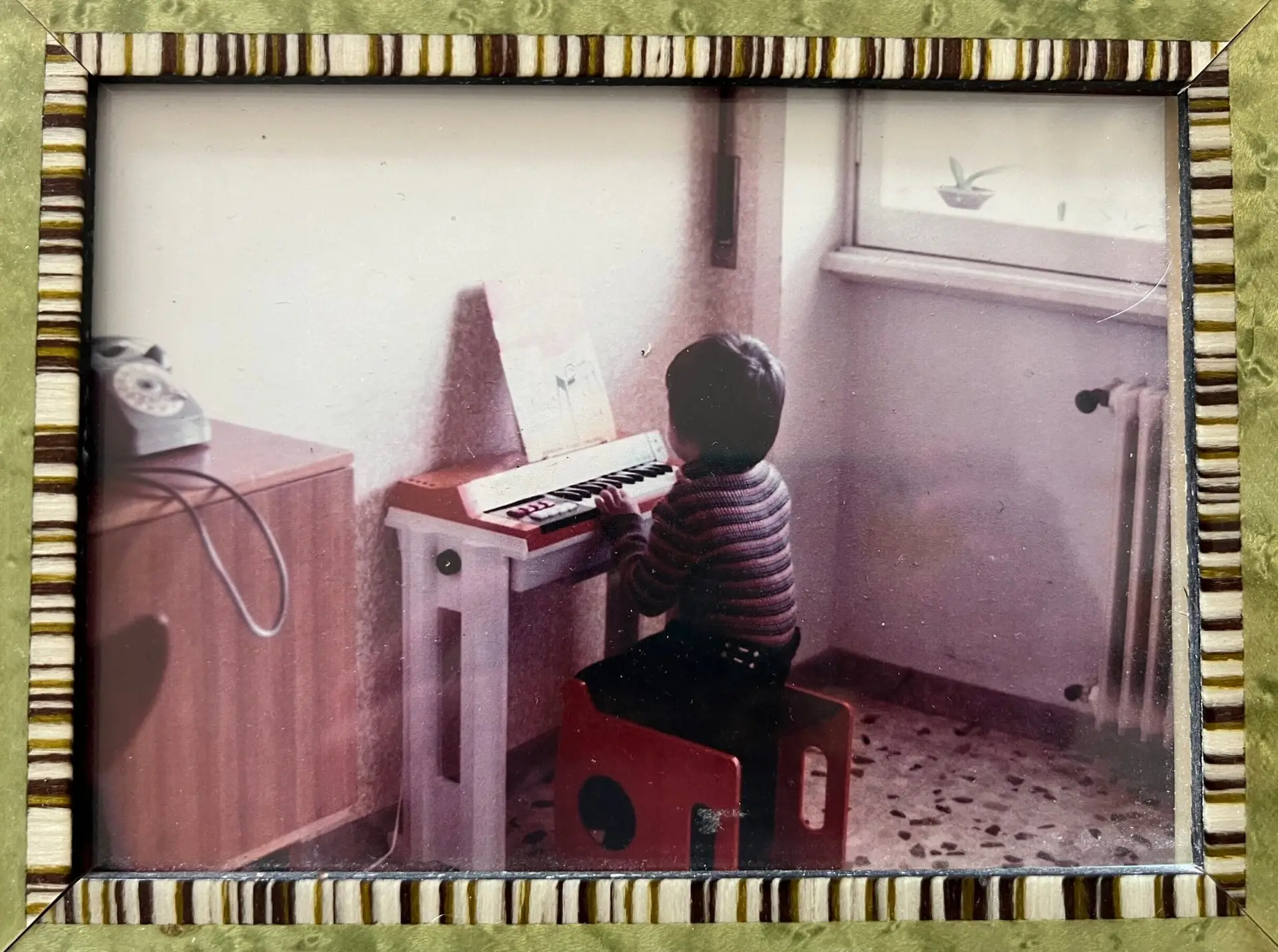 Young RoGo at the Keyboard